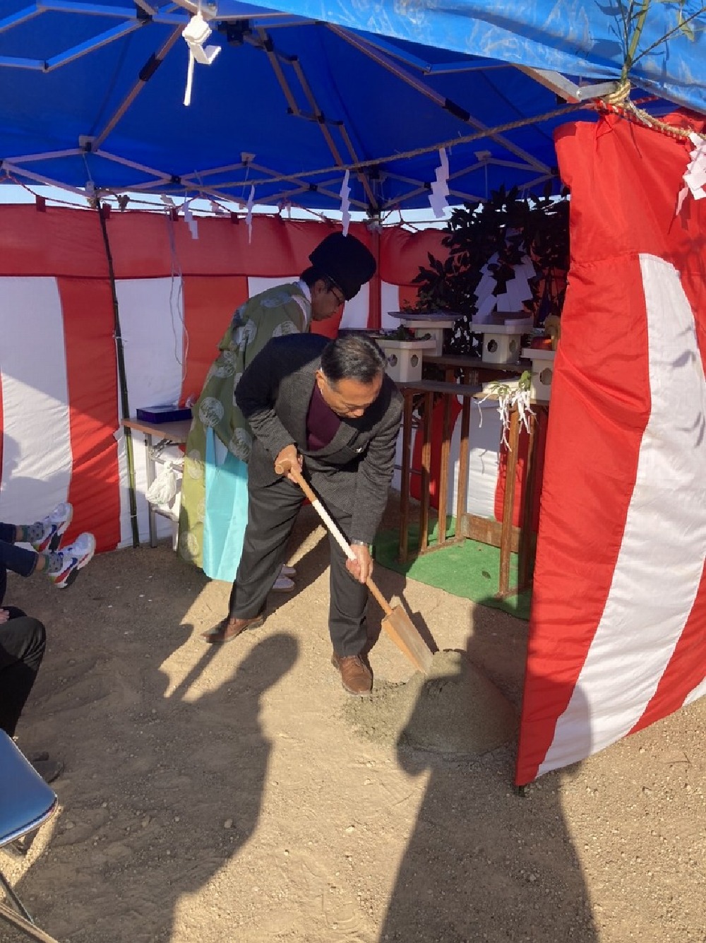 小路口本町U様邸　地鎮祭！