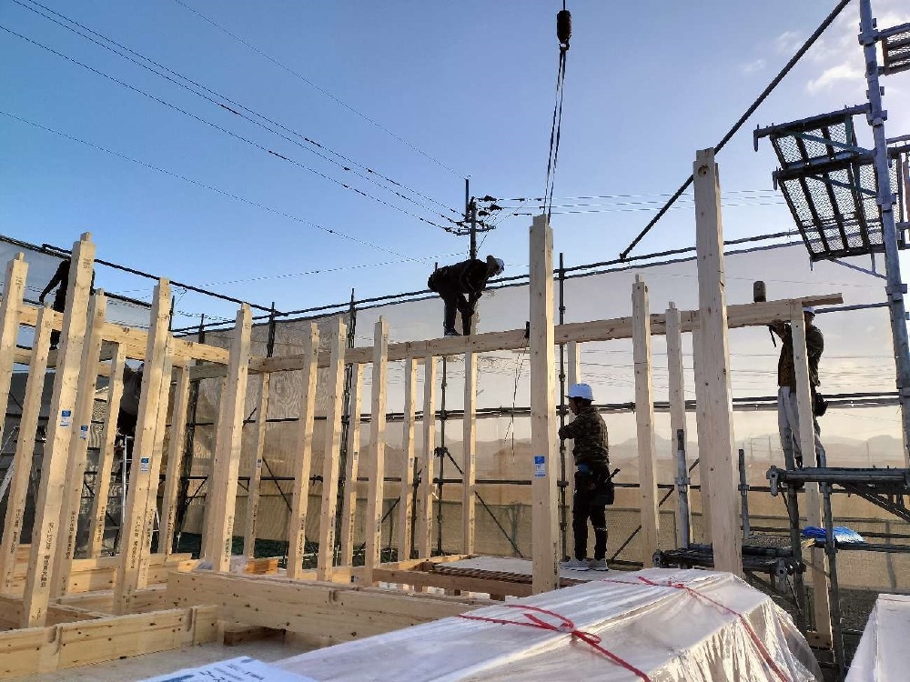 順調に工事が進んでおります！