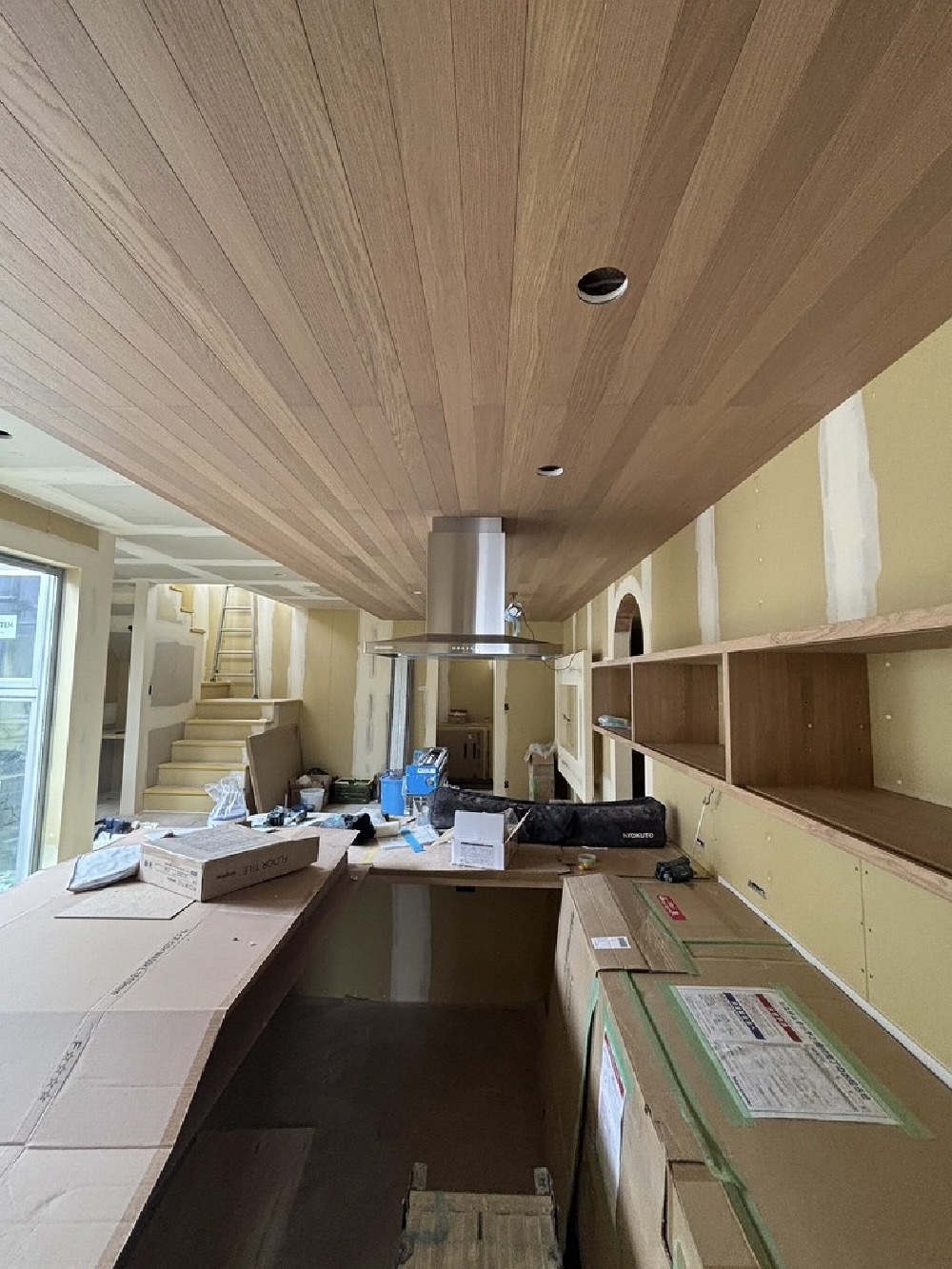 富の原2丁目T様邸 進捗状況。