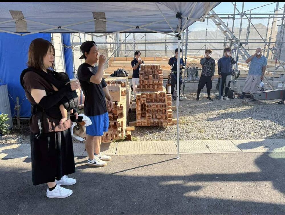 今富町H様邸　上棟！！