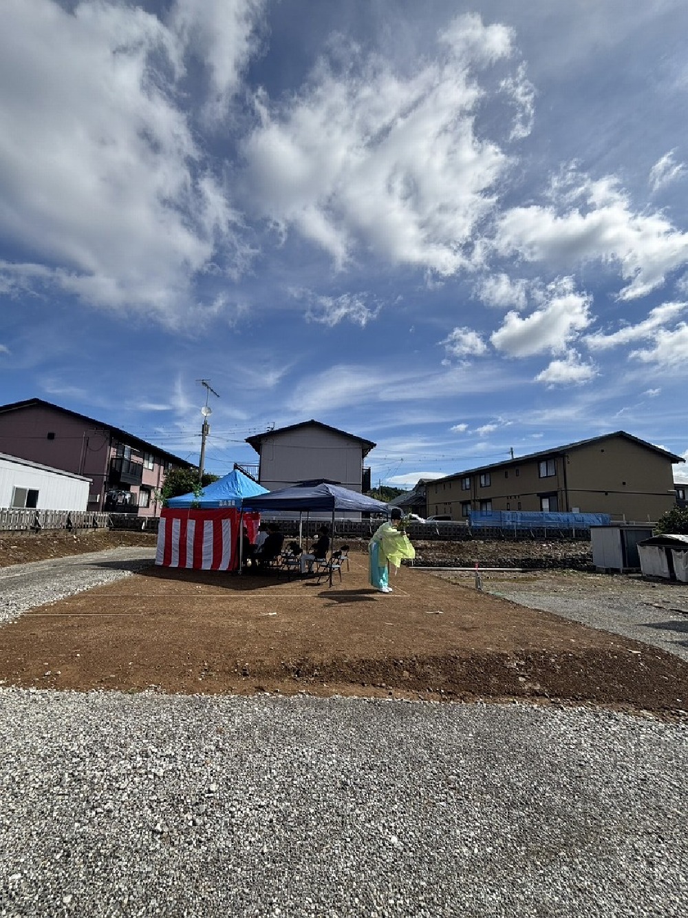 諏訪一丁目M様邸 地鎮祭。