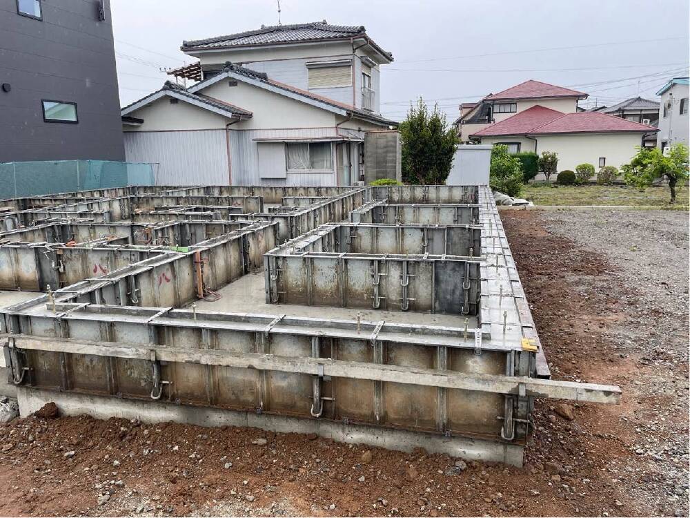 基礎工事も順調
