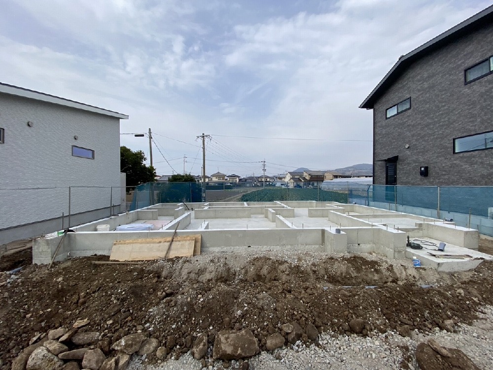 基礎工事着工！