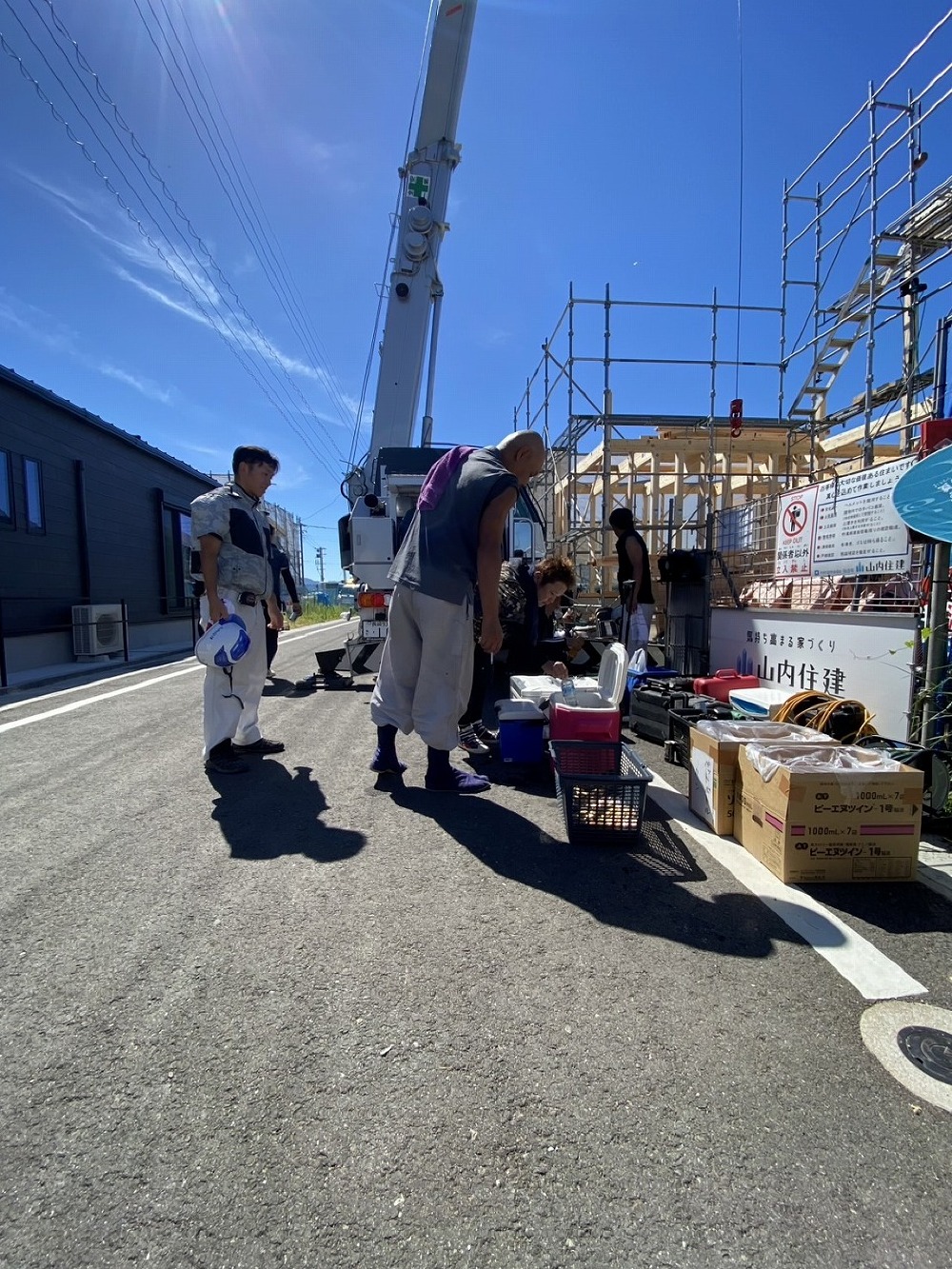 時津町ソラマドK様邸　上棟式