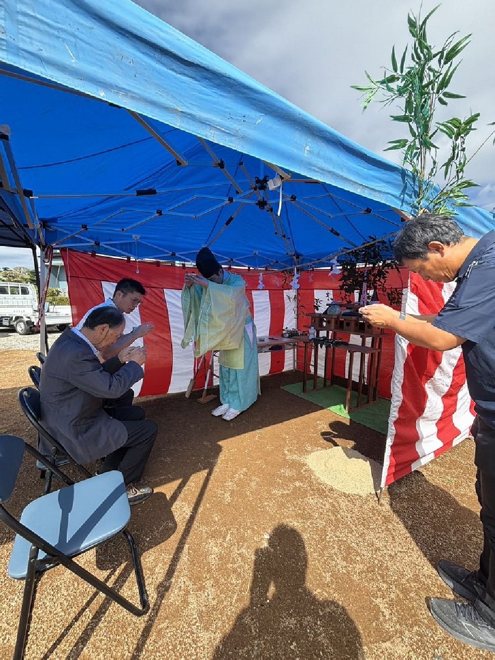 諏訪一丁目M様邸 地鎮祭。