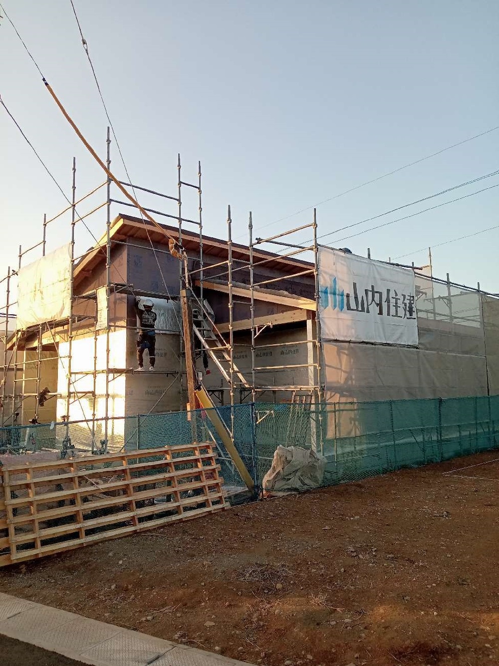 順調に工事が進んでおります！