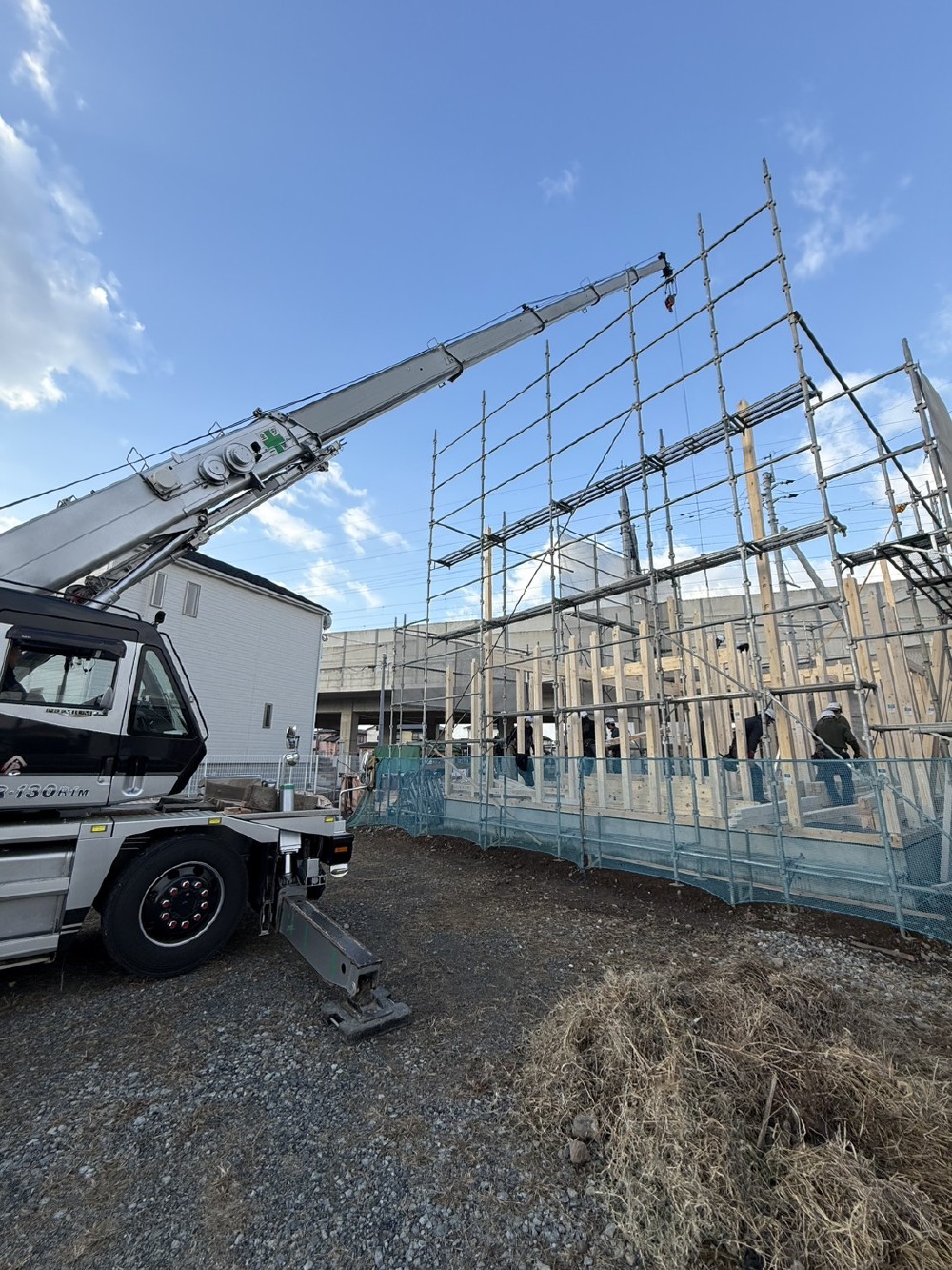 鬼橋町にて建売住宅が上棟しました。