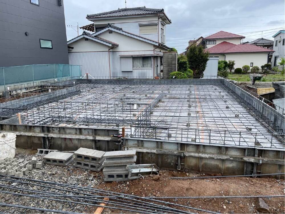 基礎工事も順調