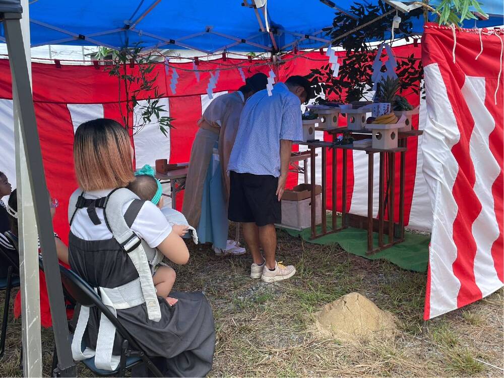 大村市K様地鎮祭
