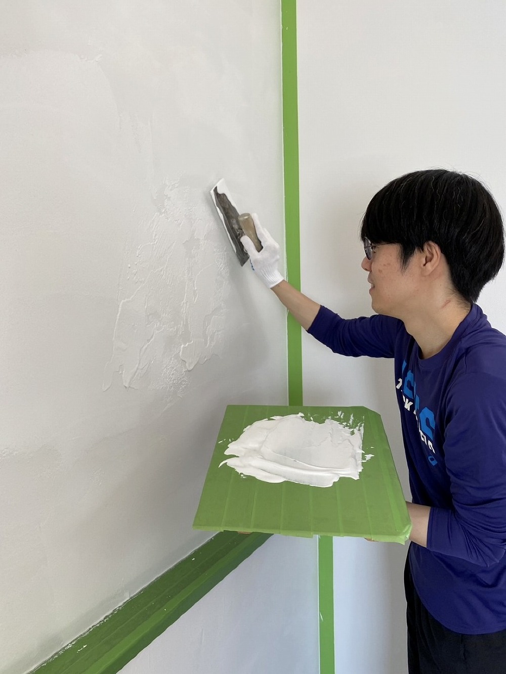 壁塗り