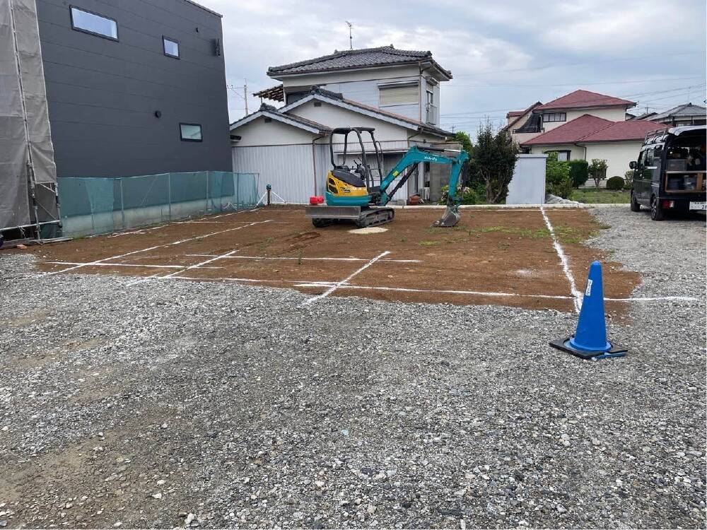 基礎工事スタート