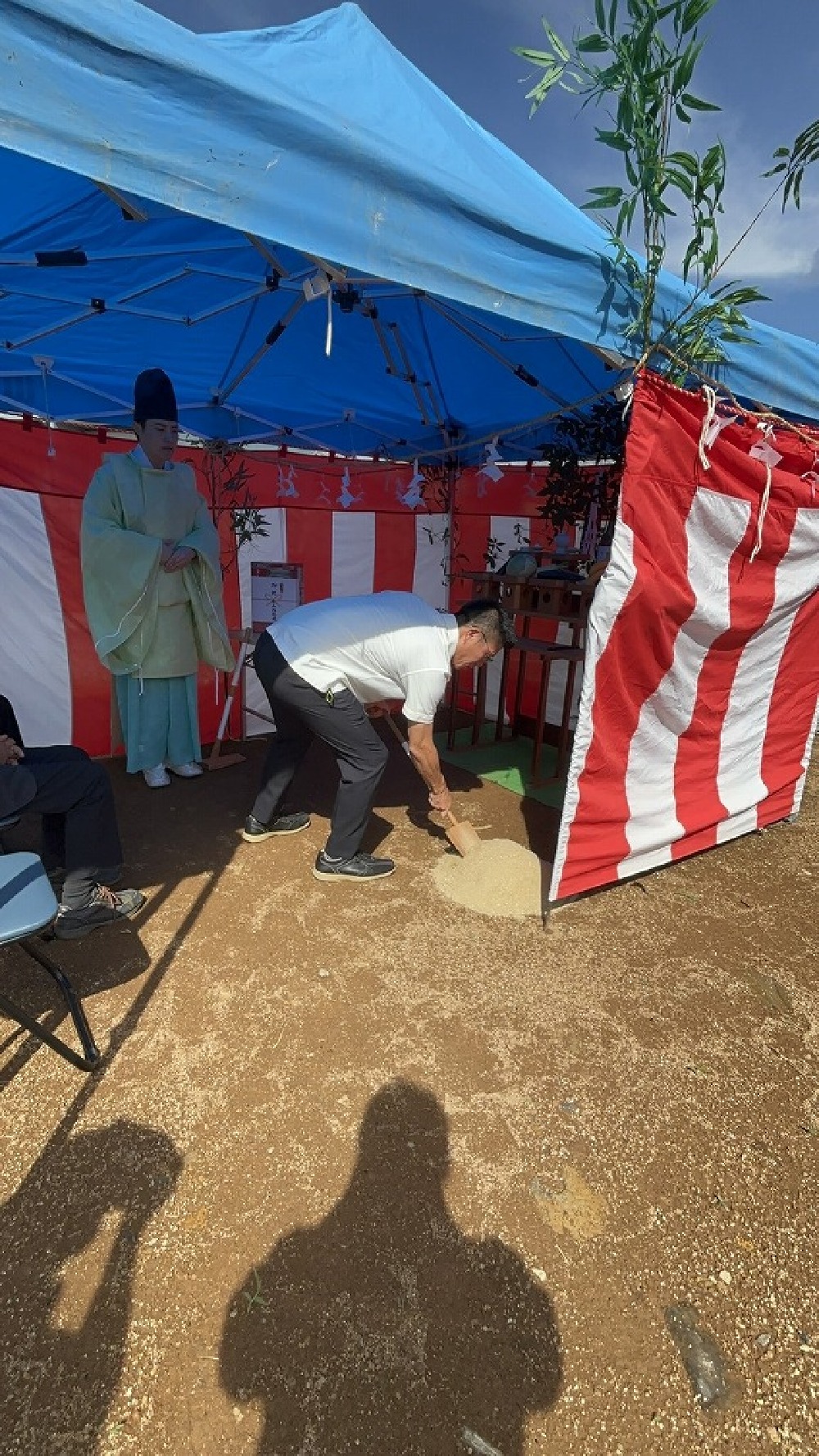 諏訪一丁目M様邸 地鎮祭。