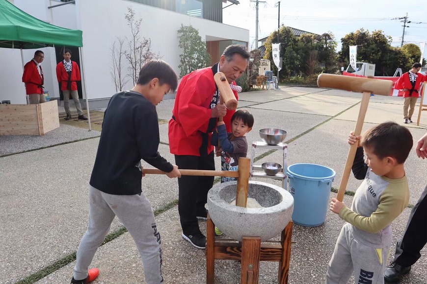 山内住建餅つき大会2019