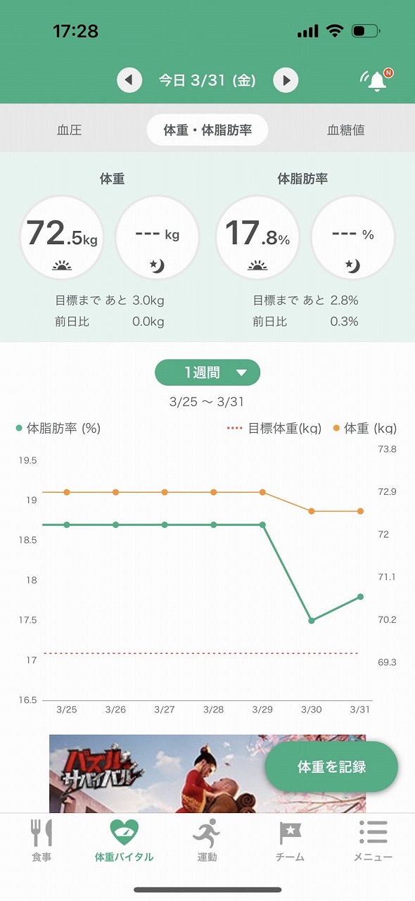 体重